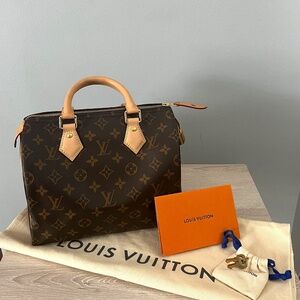 Louis Vuitton Monogram Speedy 25